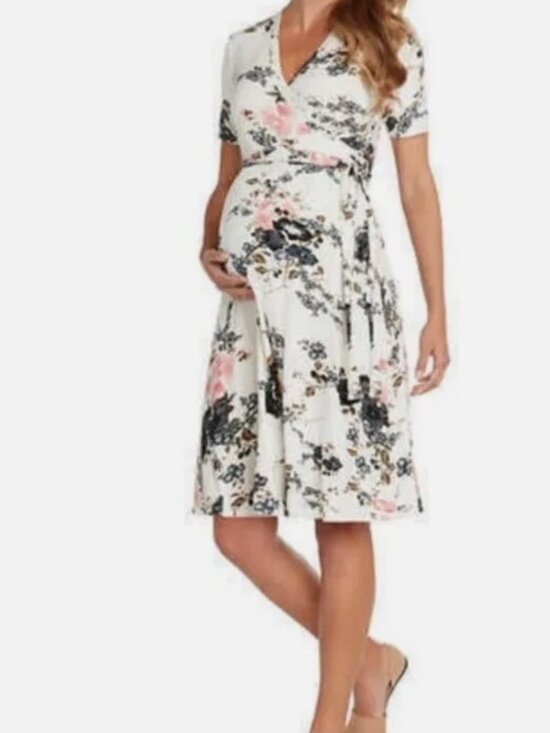 Matty M Dresses & Skirts - Women's Soft knit Fabric And Slip-on style Dress